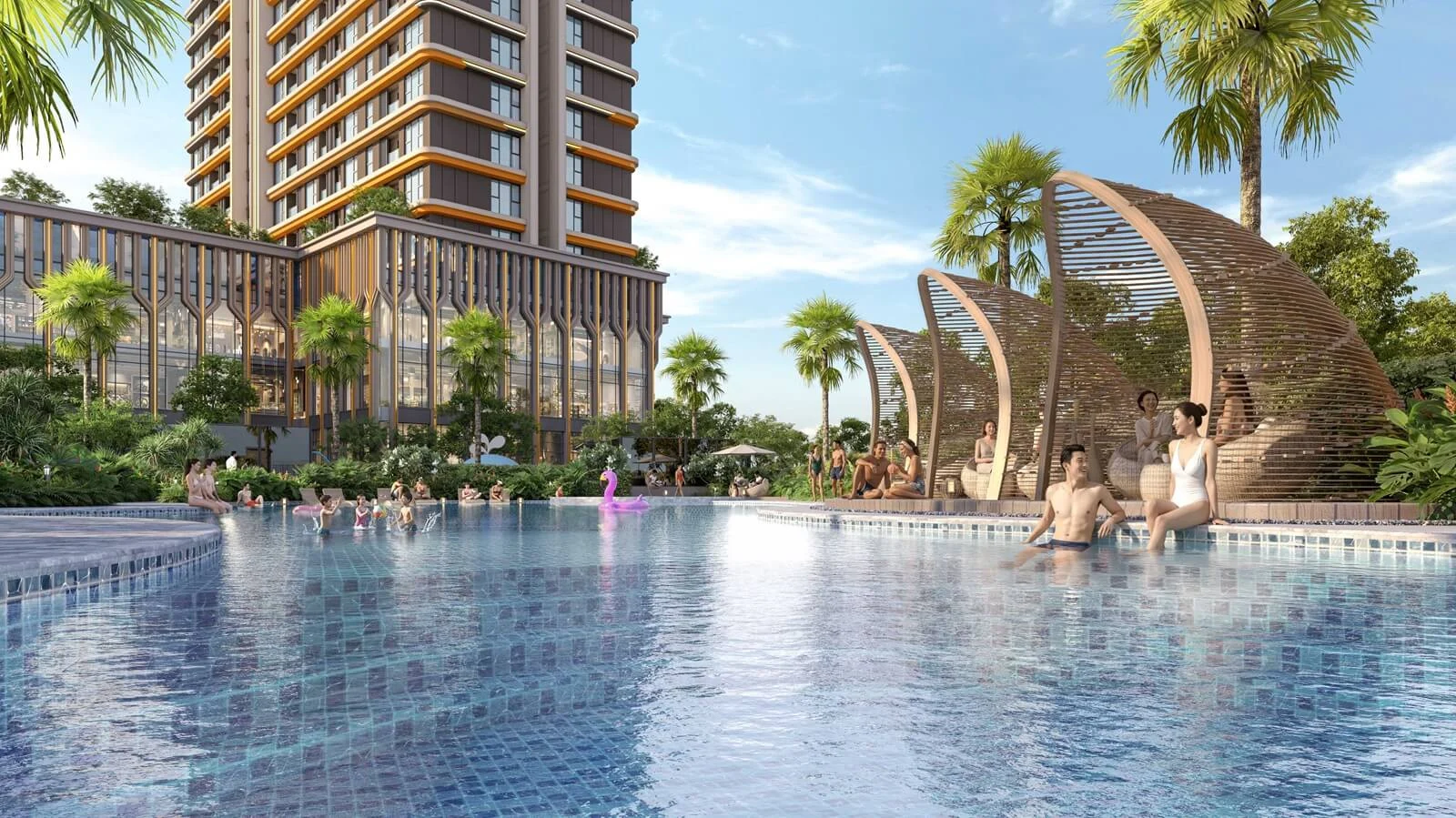 Phối cảnh tiện ích Capital Square 3