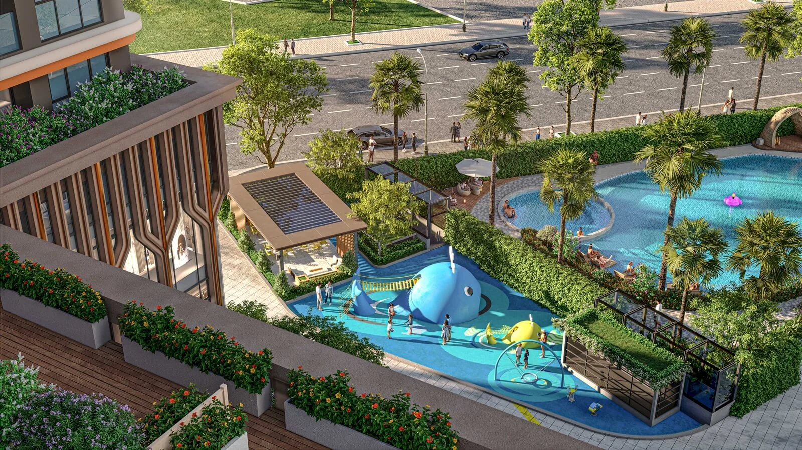 Phối cảnh tiện ích Capital Square 4